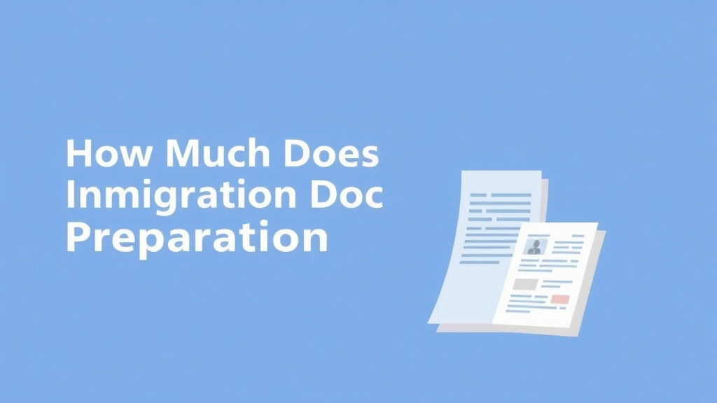 Real-world application diagram for how Much Does Immigration Document Preparation Cost