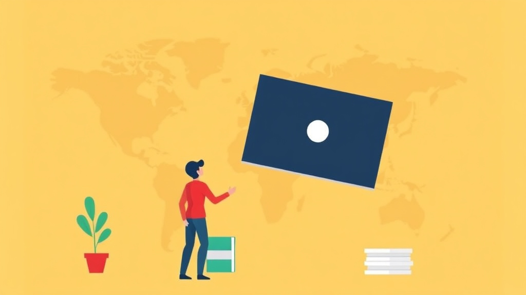 A professional illustration depicting immigrationKit Customer Success Stories