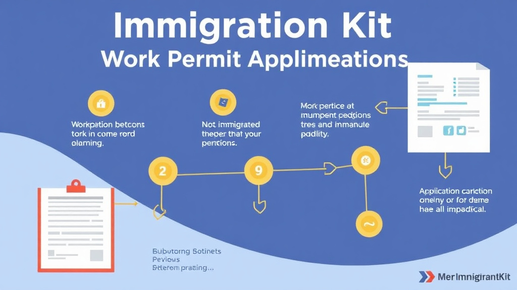 Real-world application diagram for immigrationKit for Work Permit Applications Review