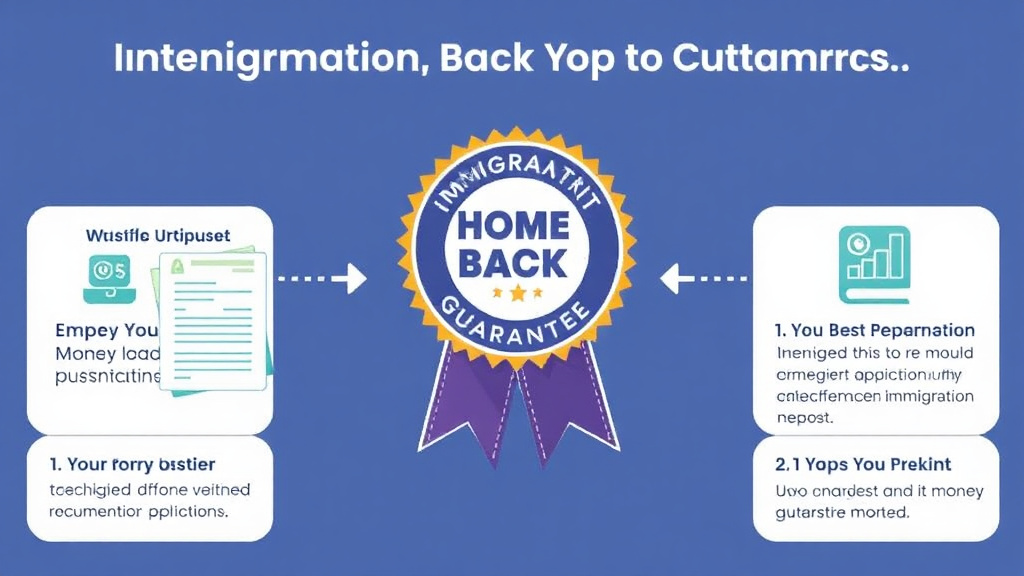 Action-oriented illustration showing how to apply immigrationKit Money Back Guarantee Explained