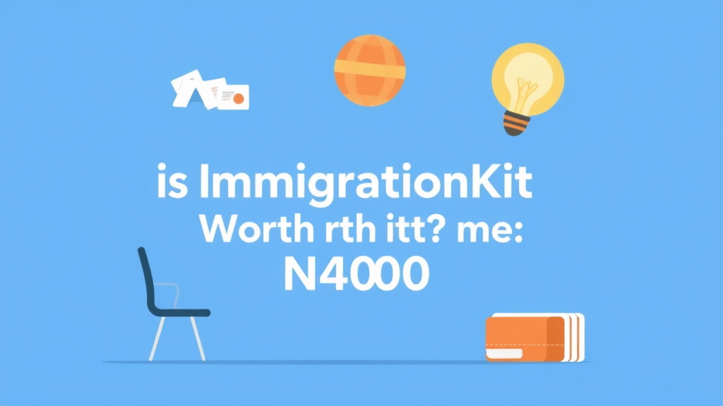 Detailed visual representation of is ImmigrationKit Worth It for N-400 Filing
