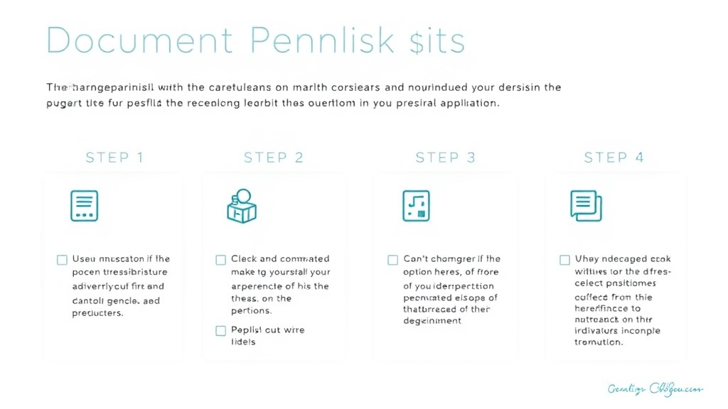 Implementation roadmap for document Checklist for Form I-130 with actionable steps