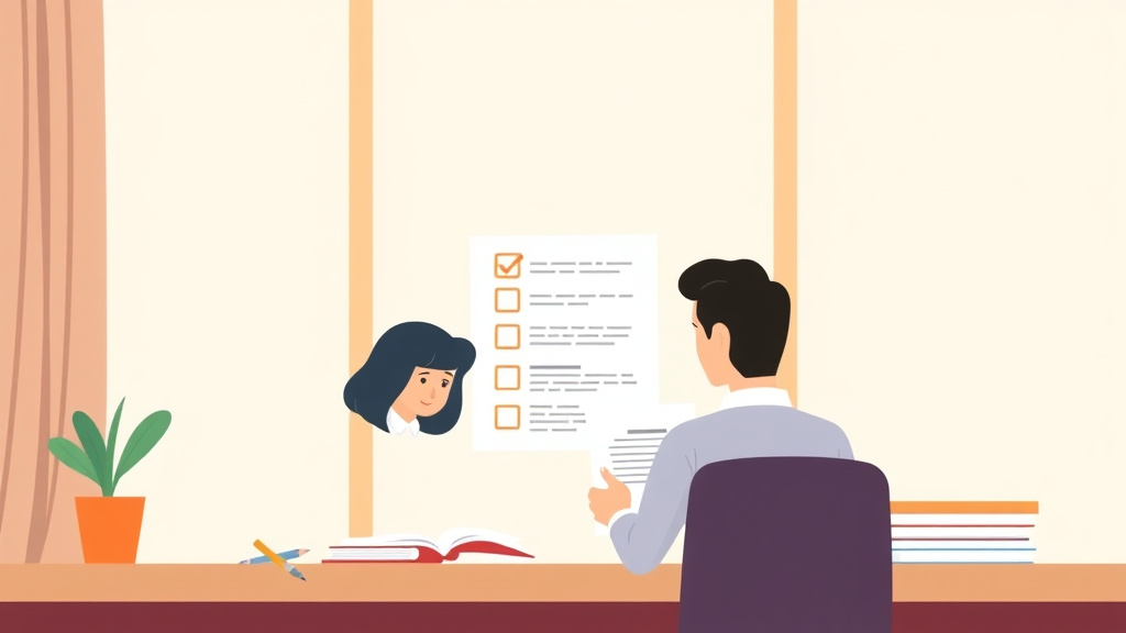 Illustration breaking down the fundamentals of document Checklist for Form I-131
