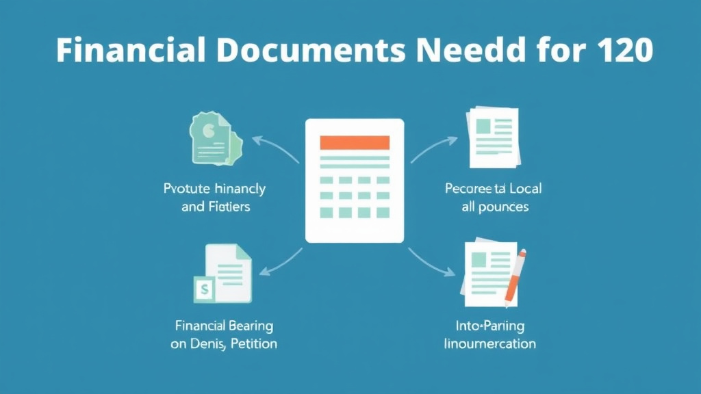 Action-oriented illustration showing how to apply financial Documents Needed for I-20