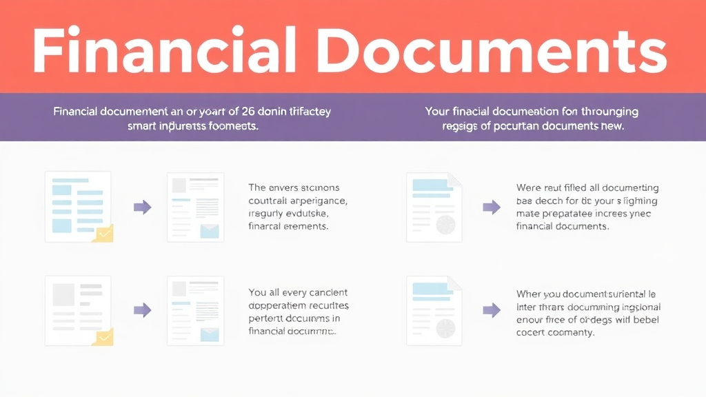 Action-oriented illustration showing how to apply financial Documents Needed for I-526