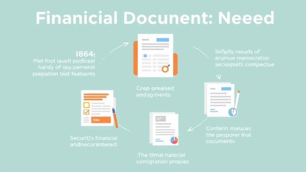 Step-by-step visual guide for implementing financial Documents Needed for I-864
