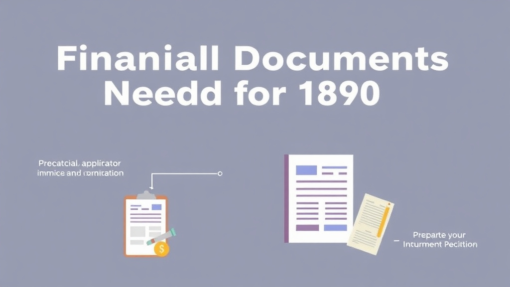 Implementation roadmap for financial Documents Needed for I-90 with actionable steps