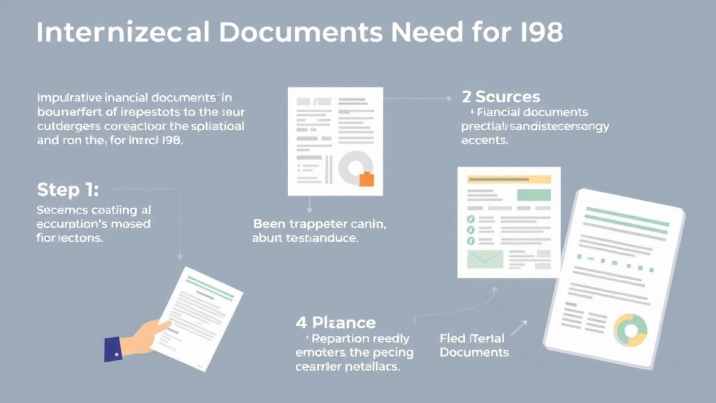 Step-by-step visual guide for implementing financial Documents Needed for I-94