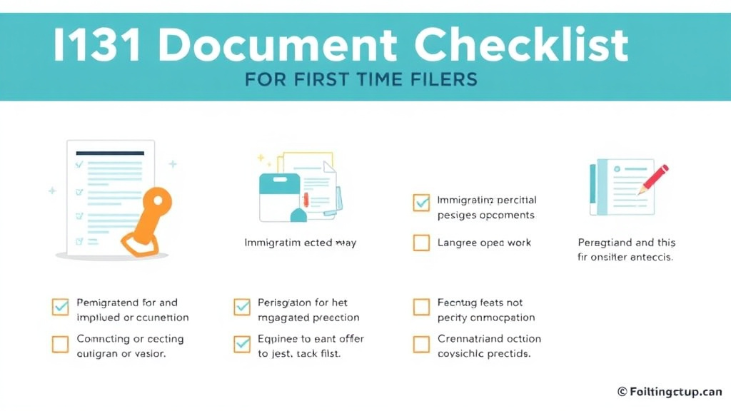 Implementation roadmap for i-131 Document Checklist for First Time Filers with actionable steps