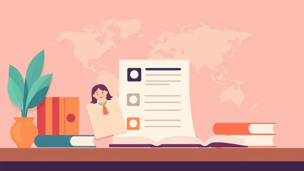 Conceptual diagram showing how identity Documents Needed for I-140 works in practice