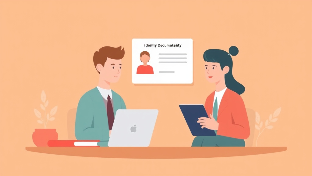 A professional illustration depicting identity Documents Needed for I-290B