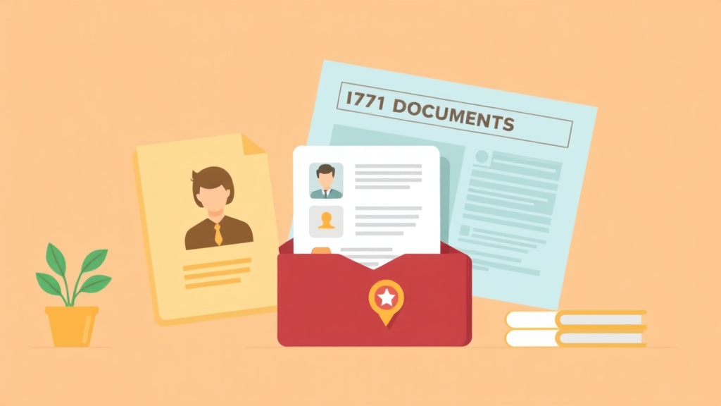 Detailed visual representation of identity Documents Needed for I-751