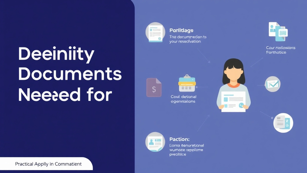 Action-oriented illustration showing how to apply identity Documents Needed for I-765
