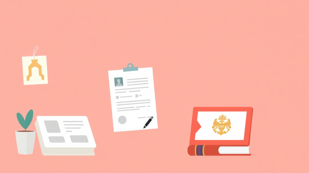 Illustration breaking down the fundamentals of identity Documents Needed for I-821D