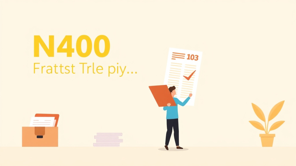 Conceptual diagram showing how n-400 Document Checklist for First Time Filers works in practice