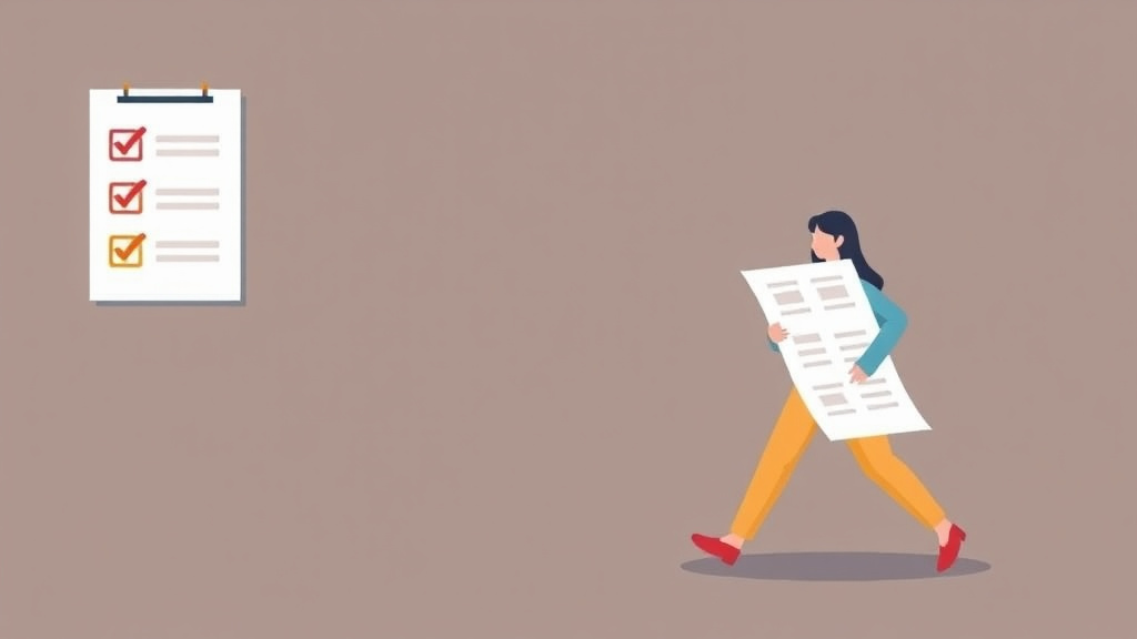 Visual overview of supporting Evidence Checklist for I-693 with key concepts highlighted