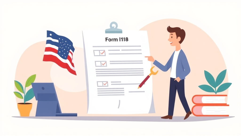 Visual overview of form I-140 Filing Fee 2026 with key concepts highlighted