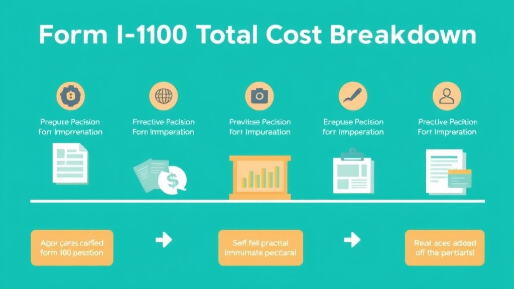 Implementation roadmap for form I-140 Total Cost Breakdown with actionable steps