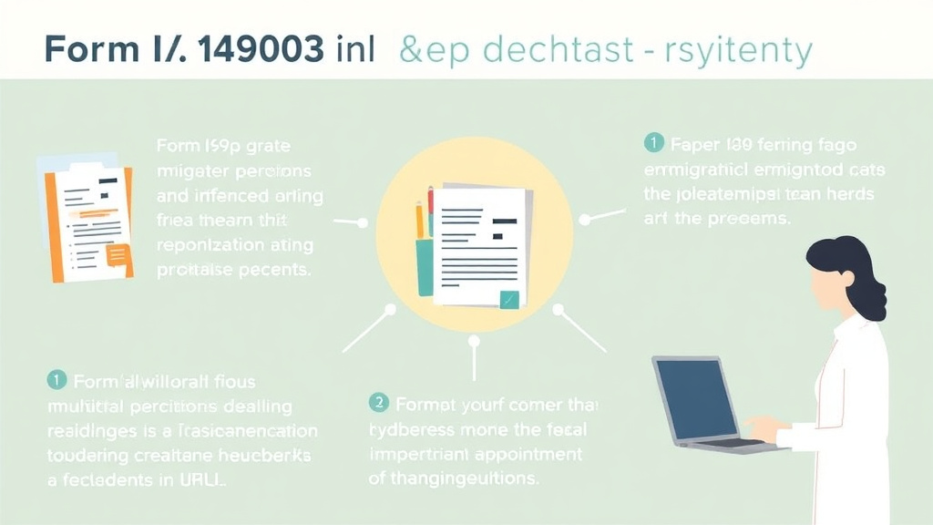 Practical checklist visual for form I-693 Biometrics Fee and Appointment