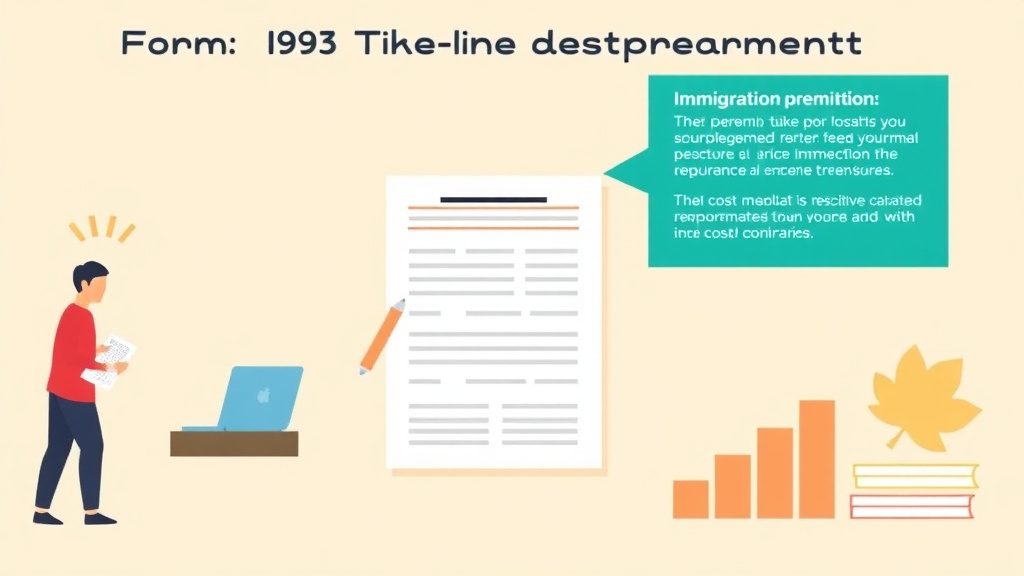 Conceptual diagram showing how form I-693 Total Cost Breakdown works in practice