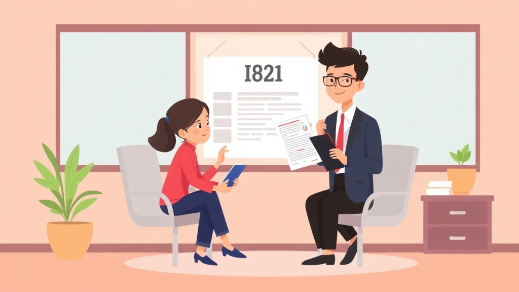 An informative visual explaining form I-821D Biometrics Fee and Appointment for beginners and professionals