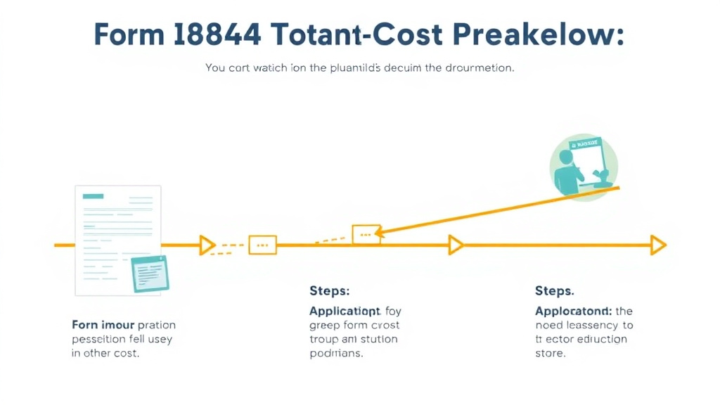 Practical workflow diagram for form I-864 Total Cost Breakdown