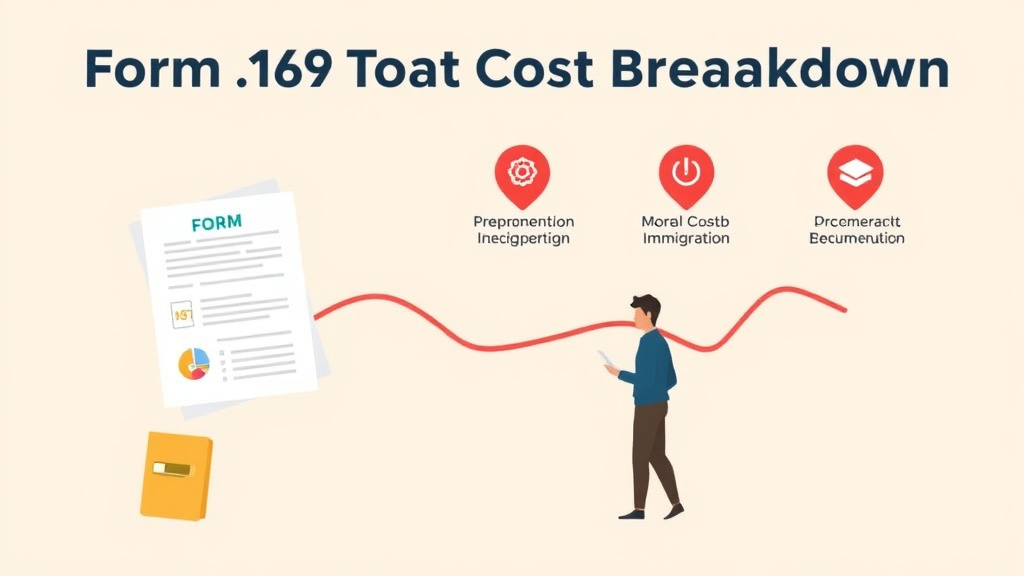 Conceptual diagram showing how form I-94 Total Cost Breakdown works in practice