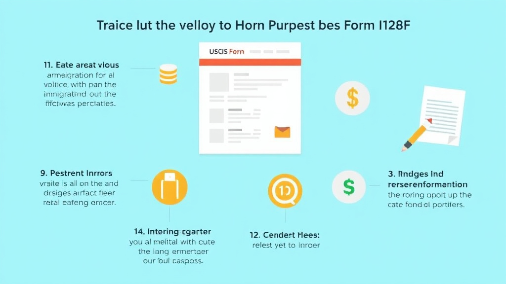 Hands-on guide visualization for pay USCIS Fees for Form I-129F