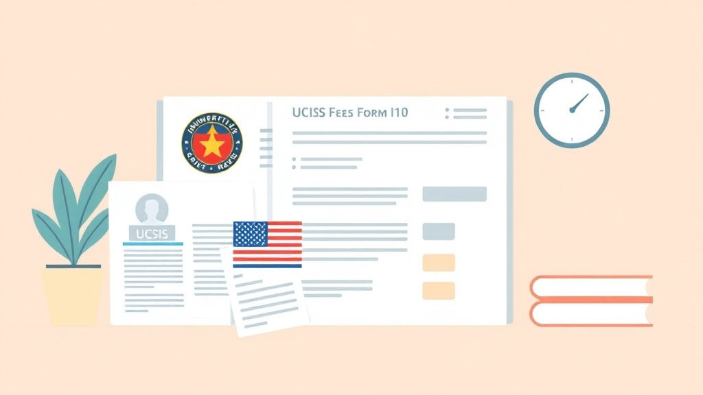 Detailed visual representation of pay USCIS Fees for Form I-20
