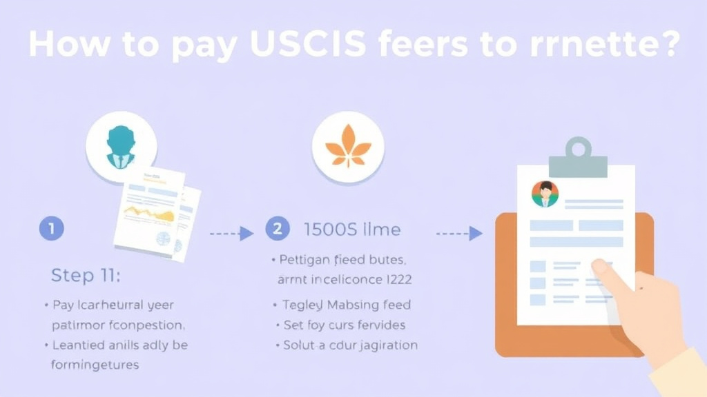 Step-by-step visual guide for implementing pay USCIS Fees for Form I-212