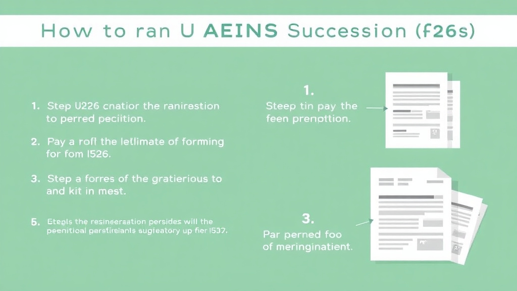 Process flow illustration for putting pay USCIS Fees for Form I-526 into action