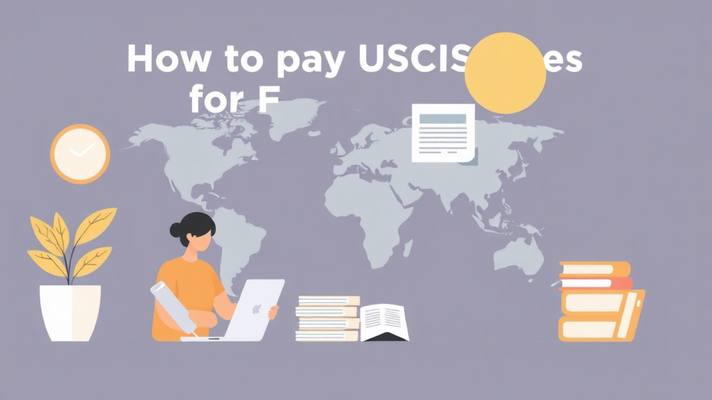 Illustration breaking down the fundamentals of pay USCIS Fees for Form I-601