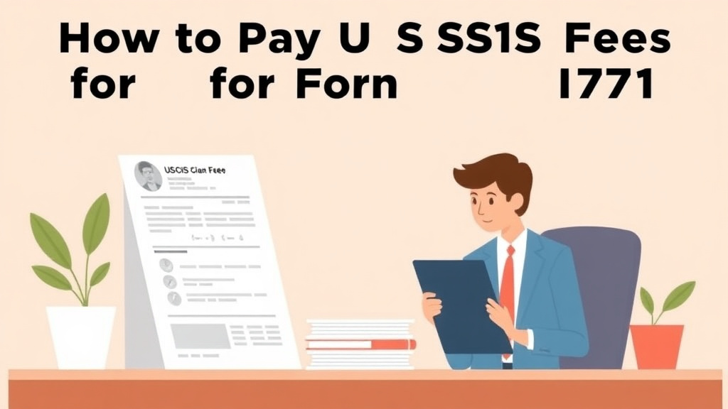 Conceptual diagram showing how pay USCIS Fees for Form I-751 works in practice