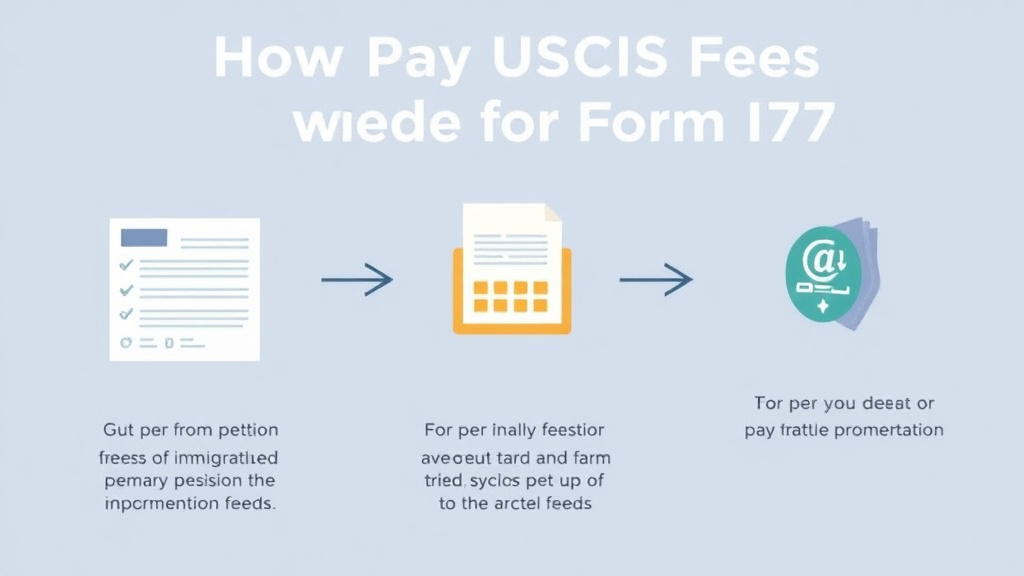 Real-world application diagram for pay USCIS Fees for Form I-797