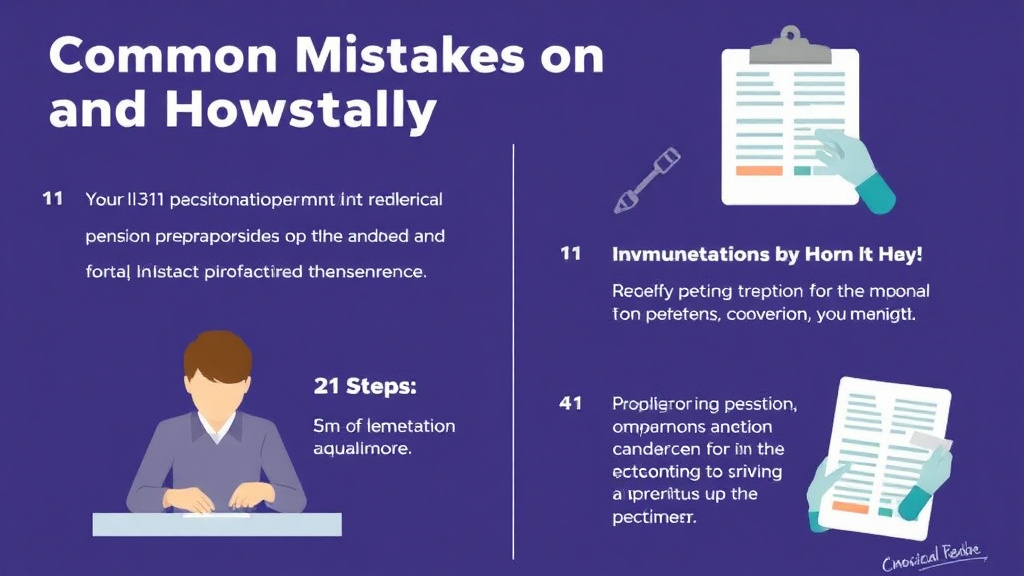 Hands-on guide visualization for common Mistakes on Form I-131 and How to Avoid Them