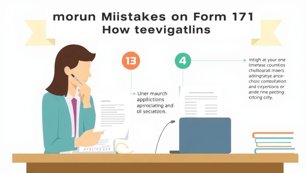 Practical checklist visual for common Mistakes on Form I-751 and How to Avoid Them