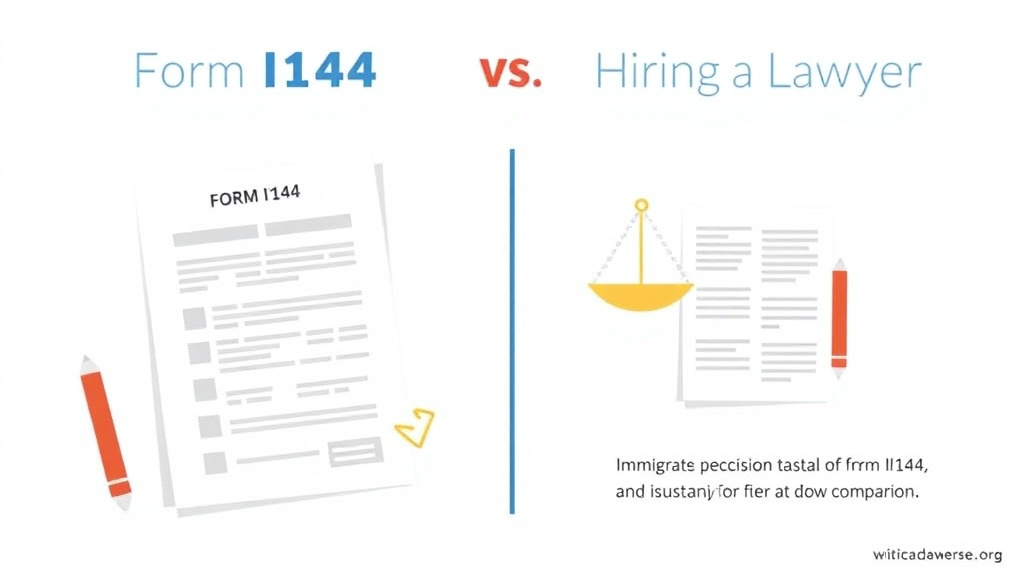 Implementation roadmap for form I-140 vs Hiring a Lawyer: Cost Comparison with actionable steps