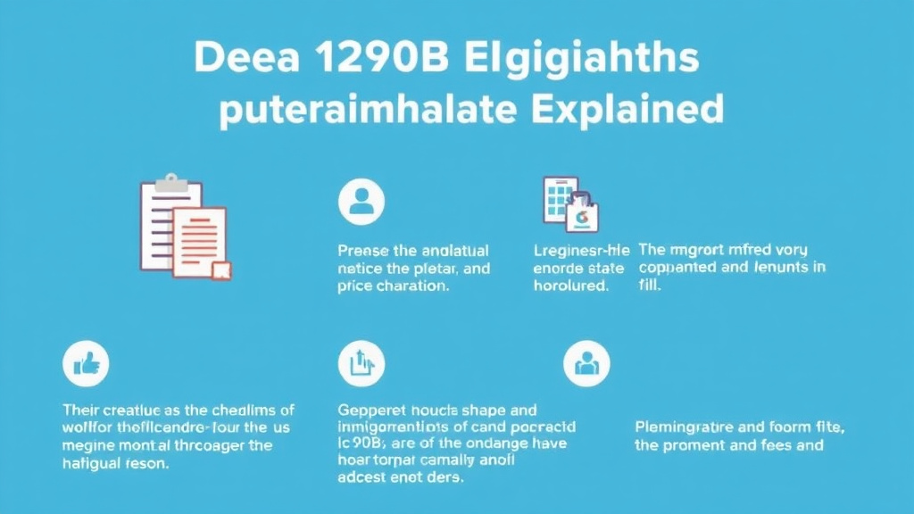 Practical workflow diagram for form I-290B Eligibility Requirements Explained