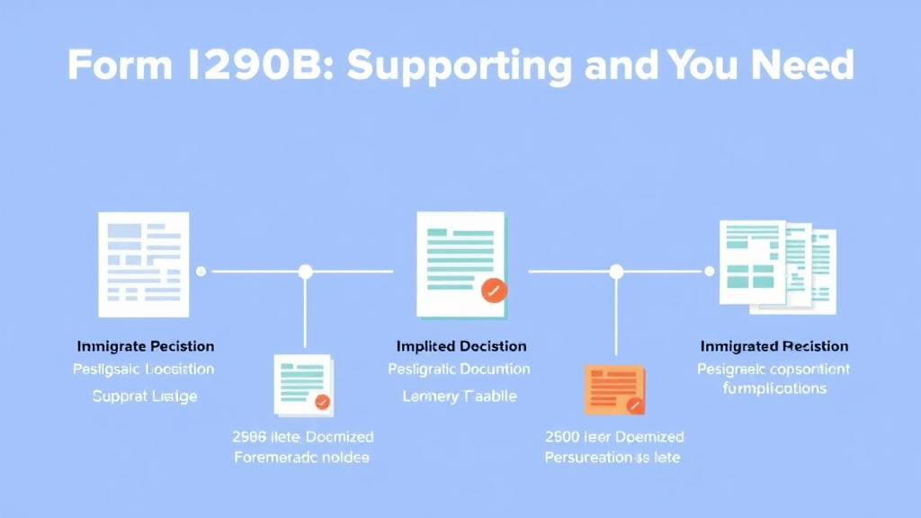 Hands-on guide visualization for form I-290B Supporting Documents You Need