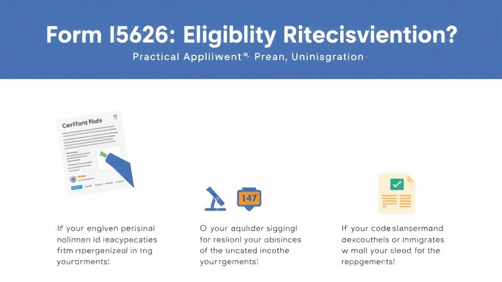 Practical workflow diagram for form I-526 Eligibility Requirements Explained