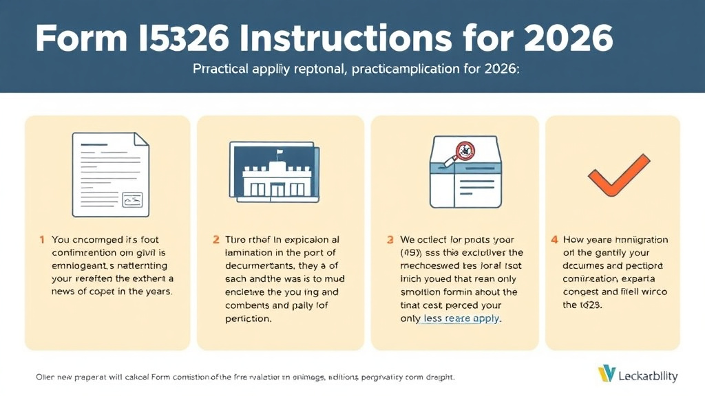Real-world application diagram for form I-526 Instructions for 2026