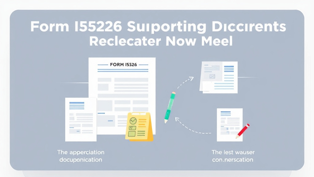 Process flow illustration for putting form I-526 Supporting Documents You Need into action