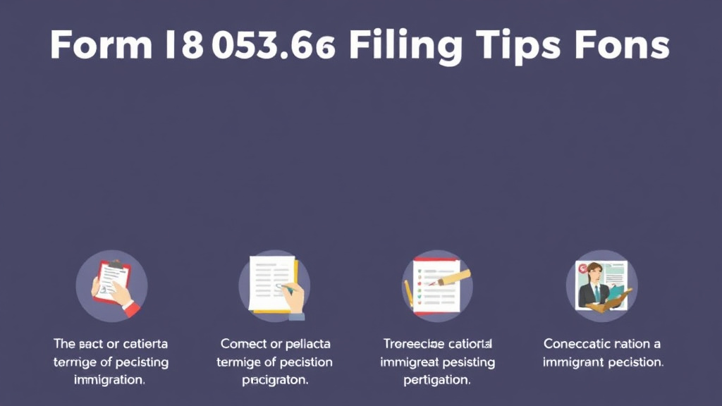 Implementation roadmap for form I-693 Filing Tips From Document Prep Experts with actionable steps