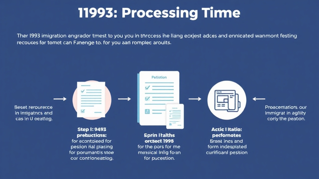 Practical checklist visual for form I-693 Processing Times in 2026