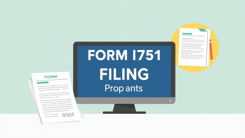 Real-world application diagram for form I-751 Filing Tips From Document Prep Experts