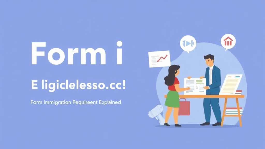 Illustration breaking down the fundamentals of form I-765 Eligibility Requirements Explained