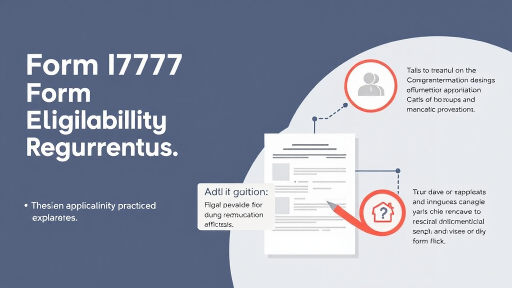 Action-oriented illustration showing how to apply form I-797 Eligibility Requirements Explained
