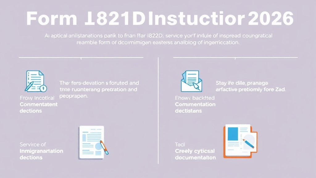 Practical checklist visual for form I-821D Instructions for 2026