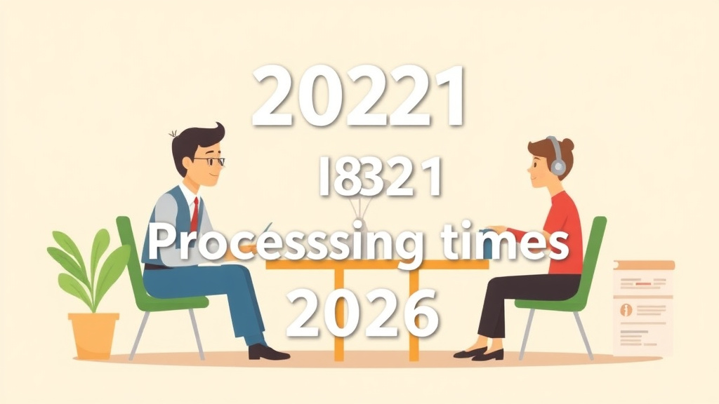 Detailed visual representation of form I-821D Processing Times in 2026