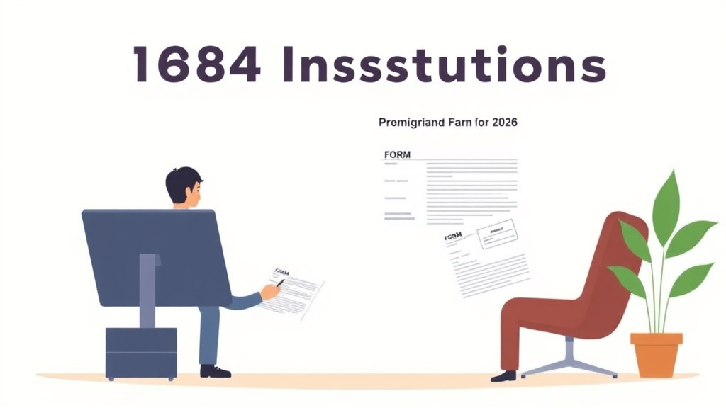 Detailed visual representation of form I-864 Instructions for 2026